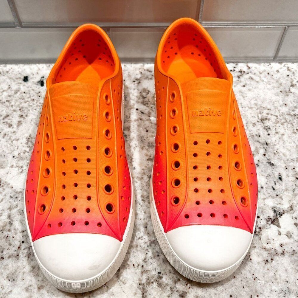 Native Adult Jefferson Ombre Sugarlite Shoes Size 8